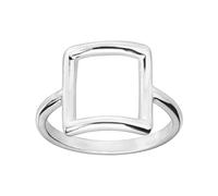 Silpada Catuskoti Anello quadrato aperto in argento sterling, Metallo, N / A