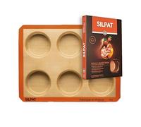 Silpat Stampo grande rotondo per mini torte, 6 fori