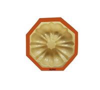 Silpat Stampo per torta a forma di rosetta, 25 cm, cottura uniforme, rilascio perfetto, brownie, quiche, clafoutis, crostate, in silicone antiaderente, riutilizzabile, qualità professionale