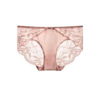 SilRiver Seta Spandex Intimo da Donna Morbido e Confortevole Slip Boxer Pantaloncini Hipster Mutandine Lingerie, Colore: Rosa., L