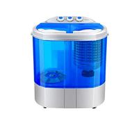 SilteD Lavatrice a Doppio Tamburo Piccola Completa semiautomatica a Doppio Tamburo per Uso Domestico Mini Elution Doppio Cilindro Integrato