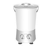 SilteD Lavatrice elettrica Mini Lavatrice Portatile per Biancheria Intima con 2 secchi