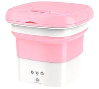 SilteD Lavatrice Pieghevole Piccolo dormitorio per Uso Domestico Biancheria Intima Portatile Mutandine Mini Calzini Lavatrice