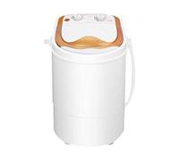 SilteD Mini Lavatrice a Secchio Singolo Piccola Eluizione di Un Calzini per Il Lavaggio Intimo Dormitorio Domestico (Colore : Oro)