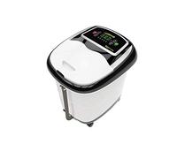 SilteD Pediluvio Completamente Automatico pediluvio Massaggio Elettrico Riscaldamento Temperatura costante Macchina per Terapia del Piede Domestica ad Alta de, Botte per pediluvio Present