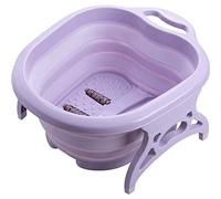 SilteD Pediluvio, Pediluvio Grande Secchio per pediluvio Vaschetta per pediluvio per Immersione dei Piedi, Spa e Massaggio ai Piedi (Colore : Viola) (Viola), Barile per pediluvio Present