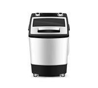 SilteD Piccola Mini Lavatrice Domestica a Doppia Canna Semiautomatica Portatile con Disidratazione Centrifuga Lavatrice Elettrodomestici