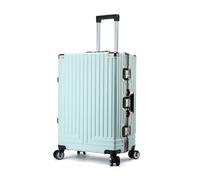 SilteD Valigia Guscio Rigido Bagagli da Trasporto Valigie con Ruote Bagagli da Viaggio Leggeri per PC Valigia Anticaduta Ispessita Valigia Grande (Colore : F, Taille Unique : 22in)