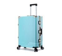 SilteD Valigia Guscio Rigido Bagagli da Trasporto Valigie con Ruote Bagagli da Viaggio Leggeri per PC Valigia Anticaduta Ispessita Valigia Grande (Colore : D, Taille Unique : 20in)