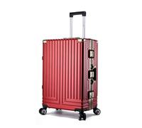 SilteD Valigia Guscio Rigido Bagagli da Trasporto Valigie con Ruote Bagagli da Viaggio Leggeri per PC Valigia Anticaduta Ispessita Valigia Grande (Colore : B, Taille Unique : 22in)