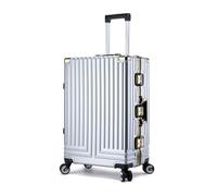 SilteD Valigia Guscio Rigido Bagagli da Viaggio Valigie con Ruote Bagagli da Viaggio Leggeri per PC Valigia Anticaduta Ispessita Valigia Grande (Colore : E, Taille Unique : 26in)
