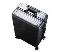 SilteD Valigia Trolley in Lega di Magnesio Interamente in Alluminio Valigia con Ruota Universale Telaio in Alluminio Valigia Portatile Casella Password Valigia Grande (Colore : C, Taille Unique :