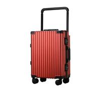 SilteD Valigia Trolley per Bagagli con Ruota Universale Password Valigia da Viaggio Valigia Trolley Portatile in Lega di Alluminio Valigia Grande (Colore : G, Taille Unique : 20in)