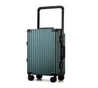 SilteD Valigia Trolley per Bagagli con Ruota Universale Password Valigia da Viaggio Valigia Trolley Portatile in Lega di Alluminio Valigia Grande (Colore : E, Taille Unique : 22in)