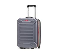 SilteD Valigia Trolley Pieghevole Valigia per Viaggi d'Affari Valigia da Viaggio Leggera per Affari Bagagli di Moda Semplice Bagagli Facile da trasportare Valigia Grande (Color : Red, Taille