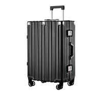 SilteD Valigia Valigia di Grande capacità con Ruote universali a 360° Trolley Anti-collisione Resistente alla Compressione Valigia per il Tempo Libero Valigia Grande (Colore : D, Taille Unique : 20in)