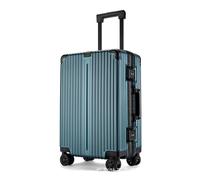 SilteD Valigia Valigia Multifunzionale Trolley con Ruota Universale Telaio in Alluminio Valigia di Grande capacità Valigia Portatile Valigia Grande (Colore : A, Taille Unique : 24in)
