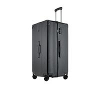 SilteD Valigia Valigia retrò di Grande capacità Trolley con Ruota Universale Casella Password Valigia Extra Large Valigia Anticollisione Valigia Grande (Colore : E, Taille Unique : 32-inch)
