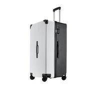 SilteD Valigia Valigia retrò di Grande capacità Trolley con Ruota Universale Casella Password Valigia Extra Large Valigia Anticollisione Valigia Grande (Colore : I, Taille Unique : 24-inch)