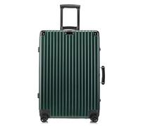 SilteD Valigia Valigia retrò Trolley con Telaio in Alluminio Valigia Universale con Ruota d'imbarco Valigia Portatile Multifunzionale Valigia Grande (Colore : A, Taille Unique : 24in)