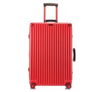 SilteD Valigia Valigia retrò Trolley con Telaio in Alluminio Valigia Universale con Ruota d'imbarco Valigia Portatile Multifunzionale Valigia Grande (Colore : G, Taille Unique : 26in)