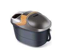 SilteD Vasca per pediluvi, Doppio pediluvio Massaggio Elettrico Riscaldamento Domestico Lavabo schiumogeno a Temperatura costante Intelligente Macchina Automatica per Pedicure Famiglia di vasche per