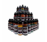 Silu- Vallejo Xpress Color - Set completo di 24 colori, riformulato per Warhammer 40K, in miniatura