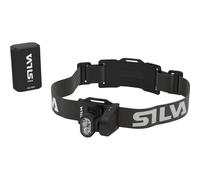 Silva Free 1200 S, lampada frontale, nera S Black