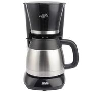 Silva Homeline 401001 KA-T 4505 sw Macchina per il caffè Nero, Inox Capacità ta