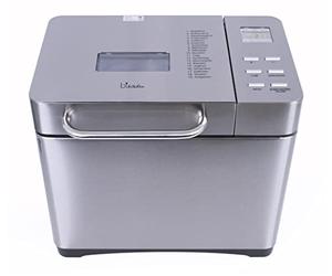 Silva-Homeline Bake 501 - Macchina per il pane, 19 programmi, 650 W, in acciaio inox, colore: Argento