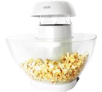 Silva Schneider Macchina per popcorn ad aria calda PM 440, 1200 W, senza grassi in 2 min., incl. ciotola da 4,5 l, spegnimento automatico, interruttore on/off, antiscivolo, bianco