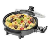 Silva-Homeline PPF 1503 a party padella con coperchio in vetro, 1500 W