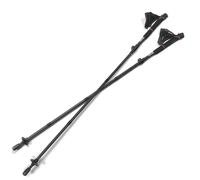 Bastoncini Silva Running Carbon Adjust 100-120 cm nero (paio)