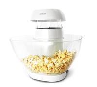 Silva Schneider Macchina per popcorn ad aria calda PM 440, 1200 W, senza grassi in 2 min., incl. ciotola da 4,5 l, spegnimento automatico, interruttore on/off, antiscivolo, bianco