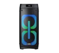 SILVA Schneider SB-TWS 200 BT XL Soundbox | 400 W | Bluetooth 5.0 | Funzione TWS | riproduzione USB & Micro SD MP3 | microfono e collegamento strumentale | effetti LED | telecomando incluso