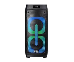 SILVA Schneider SB-TWS 200 BT XL Soundbox | 400 W | Bluetooth 5.0 | Funzione TWS | riproduzione USB & Micro SD MP3 | microfono e collegamento strumentale | effetti LED | telecomando incluso