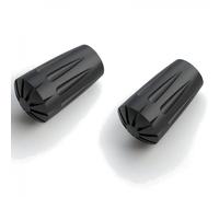 Silva Trekking & Running poles rubber paws, accessori, gomma Onesize Black