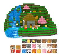 Silvadom Costruzioni Magnetiche per Bambini 3 4 5 6 7 8 9 10 Anni I Quartier Generale 330 Pezzi I Blocchi e Cubi Magnetici per Creare Basi e Torri I Giochi Educativi Montessori I Regali Natale 2026