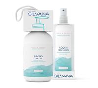 Silvana Rituale Coccole Neonato, Set 2 Prodotti per Neonati, Bagno Doccia Delicato 500 ml con Camomilla e Acqua Profumata Idratante con Calendula, Fragranza Coccole