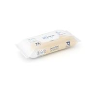Silvana Salviettine Detergenti per Neonati e Pelle Sensibile, con Avena Biologica e Bisabololo, Senza Alcol, 72 Pezzi