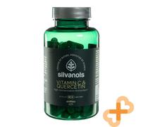 Silvanols Vitamina C & Quercetina 120 Pillole Supporto Immunitario Cuore Salute
