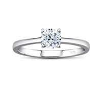 Silvego Anello d’argento MADISON con zirconi Swarovski JJJR2339sw 53 mm