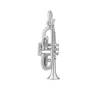 SILVEGO Ciondolo Unisex in Argento 925 Tromba