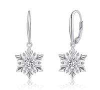 Silvego Elegant Silver Orecchini Snowflake JJJE0811sw