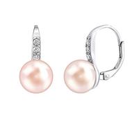 Silvego Orecchini Cassidy Con Perla Naturale Rosa - Orecchini