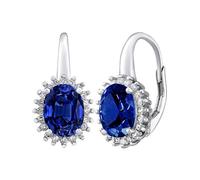 Silvego Orecchini Dharma In Argento Con Zaffiro Blu LPS0588DB - Orecchini
