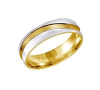 Silvego Steel wedding Anello da uomo MARIAGE RRC2050-M - Circuit: 57 mm