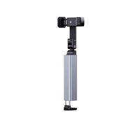 (Silver) 360Rotatable Foldable Phone Holder For Trip Anti-Shake Steady Phone Bracket for Outdoor Going Out