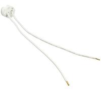 Silver 490001 - Bipin portalampade dicroiche alogene w / via cavo, 1 unità