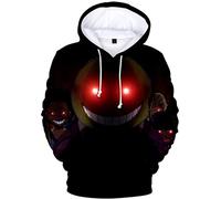 Silver Basic Assassination Classroom Felpa con Cappuccio Stampa Anime Korosensei Hoodie Streetwear Girocollo,2547-2,XL
